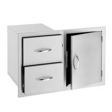 Load image into Gallery viewer, TrueFlame 2-drawer & Access Door combo