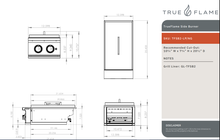 Load image into Gallery viewer, TrueFlame Double Side Burner