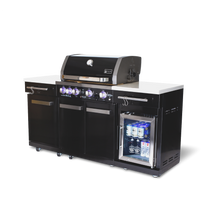 Load image into Gallery viewer, Mont Alpi 957 Island with Refrigerator