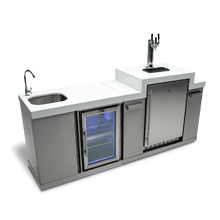 Load image into Gallery viewer, Mont Alpi Beverage Center with Kegerator