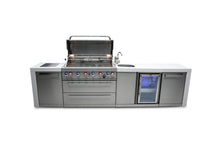 Load image into Gallery viewer, Mont Alpi Mai805-DBEV Island 44in./6-burner with Beverage Center