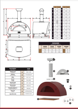 Load image into Gallery viewer, ALFA FORNI MODERNO 2 PIZZA OVEN - WOOD