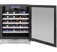 Load image into Gallery viewer, TrueFlame 24" Outdoor Rated Wine Cooler