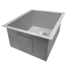 Load image into Gallery viewer, Ruvati Nesta 14-inch Undermount 16 Gauge Zero Raduis Bar Prep Kitchen Sink Stainless Steel Single Bowl
