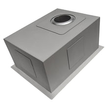 Load image into Gallery viewer, Ruvati Nesta 14-inch Undermount 16 Gauge Zero Raduis Bar Prep Kitchen Sink Stainless Steel Single Bowl
