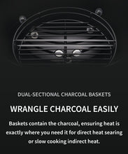 Load image into Gallery viewer, NAPOLEON 14" PORTABLE CHARCOAL KETTLE GRILL