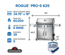 Load image into Gallery viewer, Napoleon Rogue Pro-S 625 RSIB
