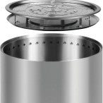 Load image into Gallery viewer, Napoleon Smokeless Timberwolf Fire-pit SS Large
