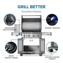 Load image into Gallery viewer, NAPOLEON ROGUE PRO SE 525 SIB w Infrared Side Burner
