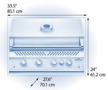 Load image into Gallery viewer, Napoleon BUILT-IN 700 SERIES 32 RB
